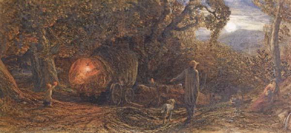 Samuel Palmer A Wagoner Returning Home china oil painting image